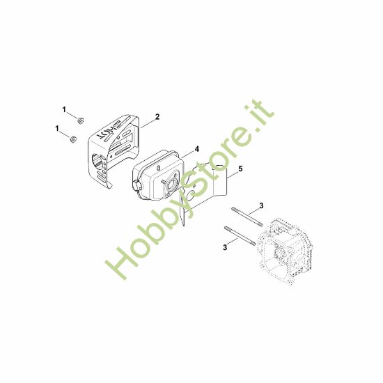 Picture of F - Scarico XT-6 (XT149-0213) (2011)